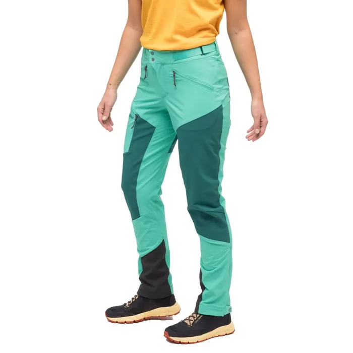Bergans Of Norway Softshell Pants Tind Softshell Pants Light Malachite Green Malachite Green 8211 Women