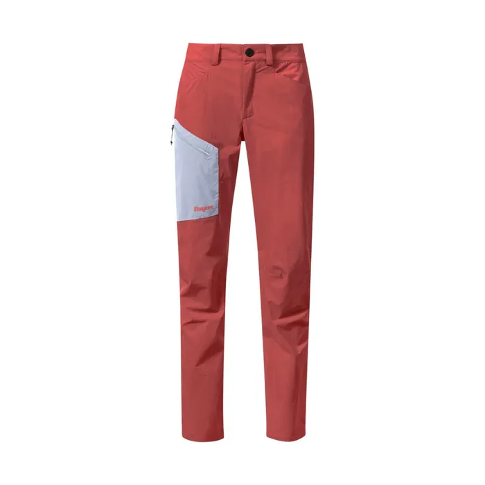 Bergans Of Norway Softshell Pants Vaagaa Light Softshell Pants Rusty Dust Husky Blue 8211 Women