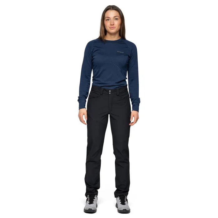 Bergans Of Norway Softshell Pants Vandre Light Softshell Pants Black 8211 Women