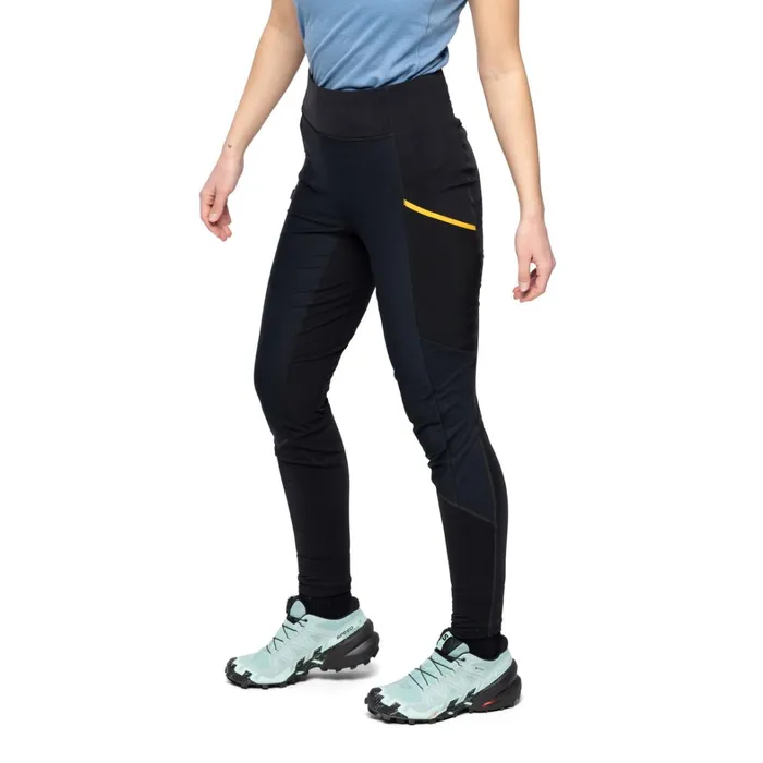 Bergans Of Norway Softshell Pants Y Lightline Fast Winter Tights Black 8211 Women