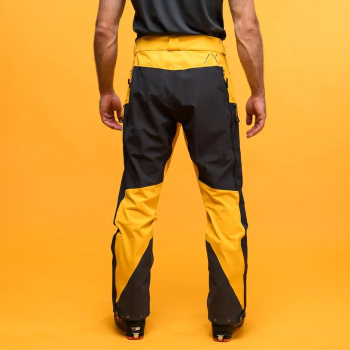 Bergans Of Norway Softshell Pants Y Mountainline Hybrid Softshell Pants Mango Yellow Dark Shadow Grey 8211 Men