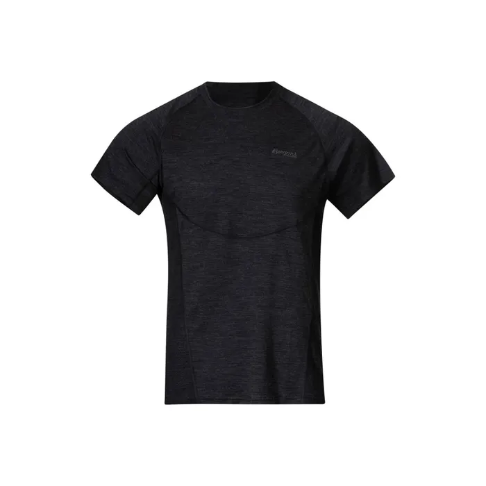 Bergans Of Norway TShirts InnerLight Tee Solid Charcoal 8211 Men