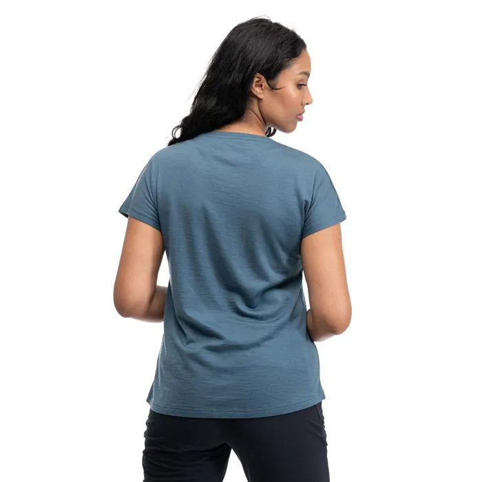 Bergans Of Norway TShirts Urban Wool W Tee Orion Blue 8211 Women