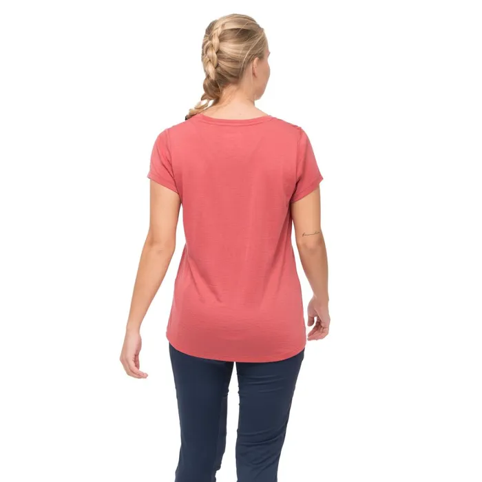 Bergans Of Norway TShirts Vaagaa Adventure Merino Tee Rusty Dust 8211 Women