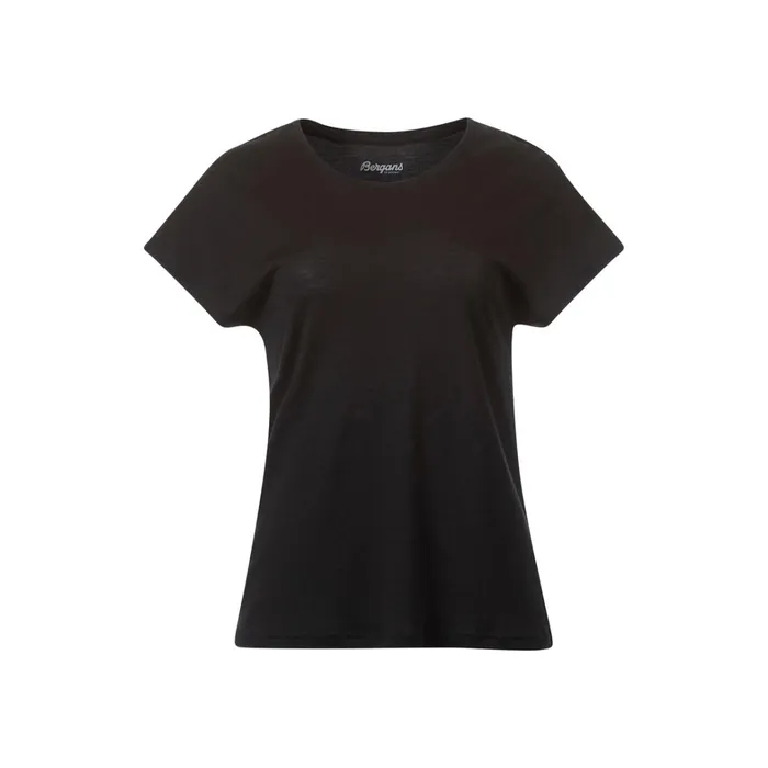 Bergans Of Norway TShirts Whenever Merino Tee Black 8211 Women