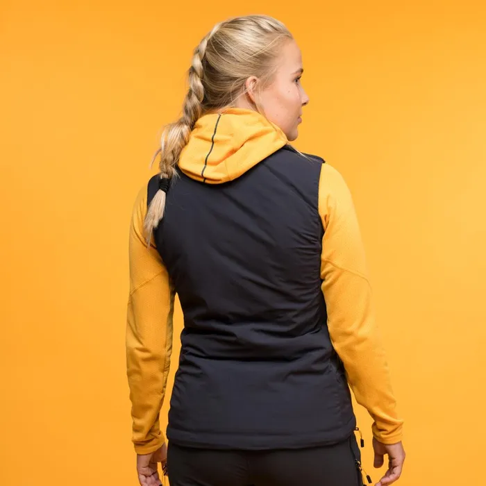 Bergans Of Norway Vests Y Mountainline Light Insulated Air Vest Dark Shadow Grey 8211 Women