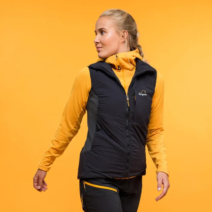 Bergans Of Norway Vests Y Mountainline Light Insulated Air Vest Dark Shadow Grey 8211 Women
