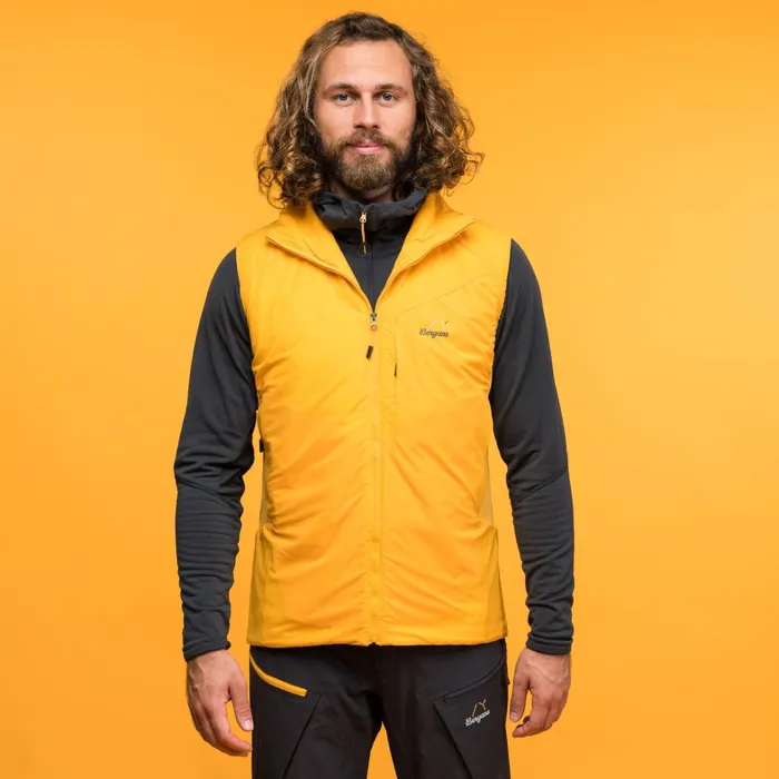 Bergans Of Norway Vests Y Mountainline Light Insulated Air Vest Mango Yellow 8211 Men Bergans Of Norway Vests Y Mountainline Light Insulated Air Vest Mango Yellow 8211 Men