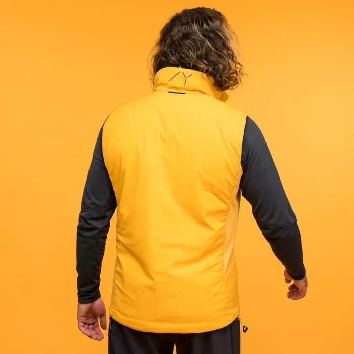 Bergans Of Norway Vests Y Mountainline Light Insulated Air Vest Mango Yellow 8211 Men