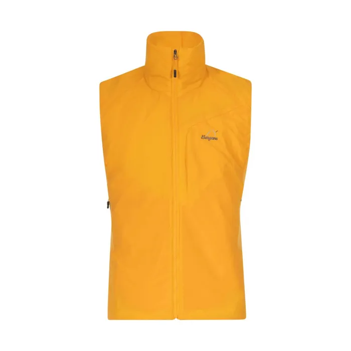 Bergans Of Norway Vests Y Mountainline Light Insulated Air Vest Mango Yellow 8211 Men