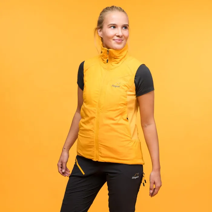 Bergans Of Norway Vests Y Mountainline Light Insulated Air Vest Mango Yellow 8211 Women Bergans Of Norway Vests Y Mountainline Light Insulated Air Vest Mango Yellow 8211 Women