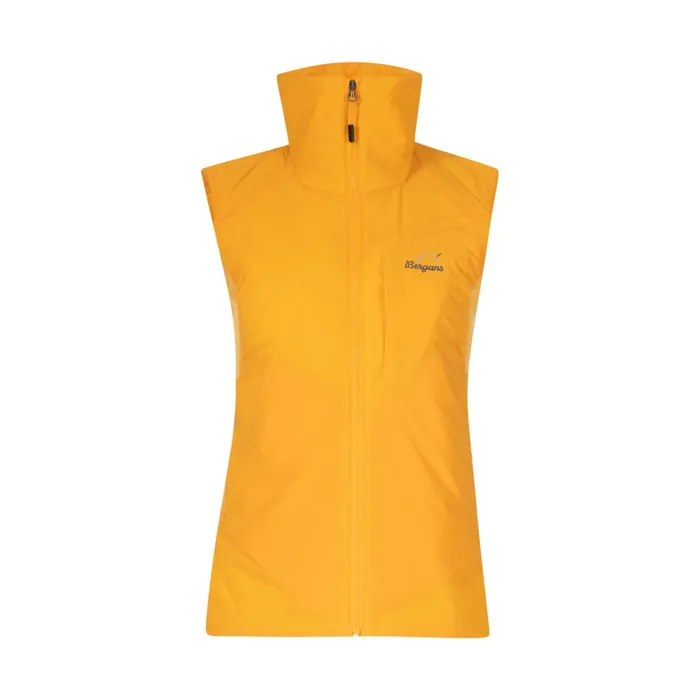 Bergans Of Norway Vests Y Mountainline Light Insulated Air Vest Mango Yellow 8211 Women