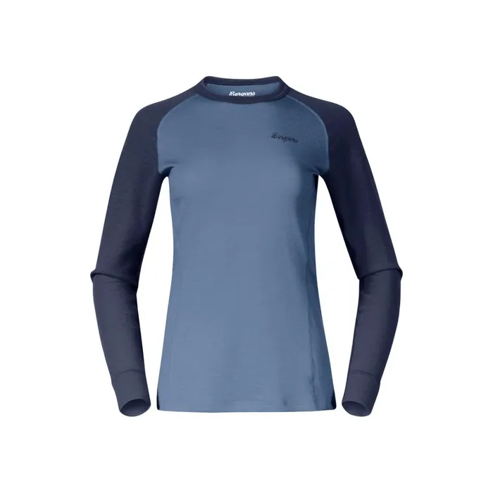 Bergans Of Norway Wool Longsleeved Shirts InnerDual Merino Long Sleeve Granite Blue Navy Blue 8211 Women Bergans Of Norway Wool Longsleeved Shirts InnerDual Merino Long Sleeve Granite Blue Navy Blue 8211 Women