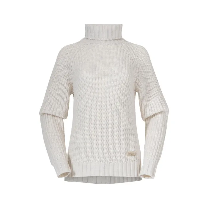 Bergans Of Norway Wool Nordmarka Merino High Neck Jumper Vanilla White 8211 Women