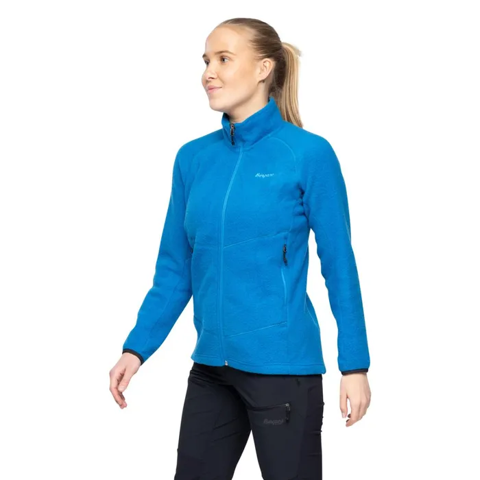 Bergans Of Norway Wool Rabot Merino Fleece Midlayer Jacket Dark Aqua Lagoon 8211 Women