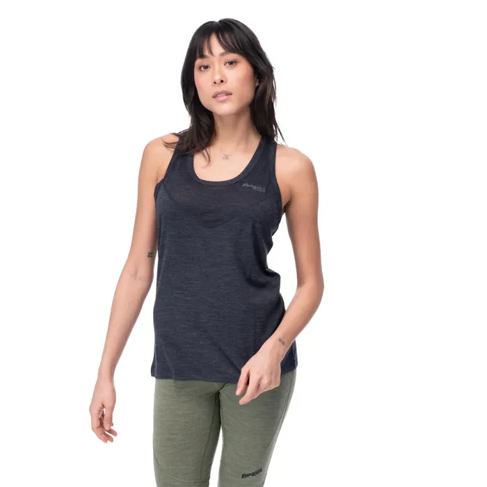Bergans Of Norway Wool TShirts And Tops InnerLight W Singlet Solid Charcoal 8211 Women Bergans Of Norway Wool TShirts And Tops InnerLight W Singlet Solid Charcoal 8211 Women
