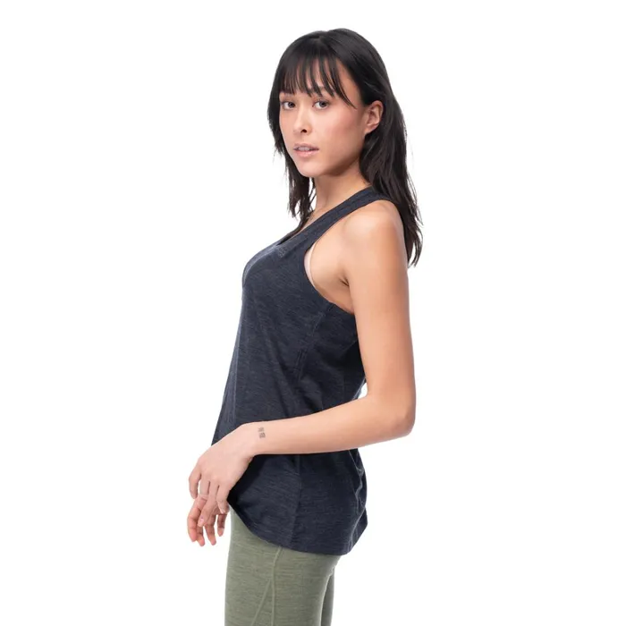Bergans Of Norway Wool TShirts And Tops InnerLight W Singlet Solid Charcoal 8211 Women