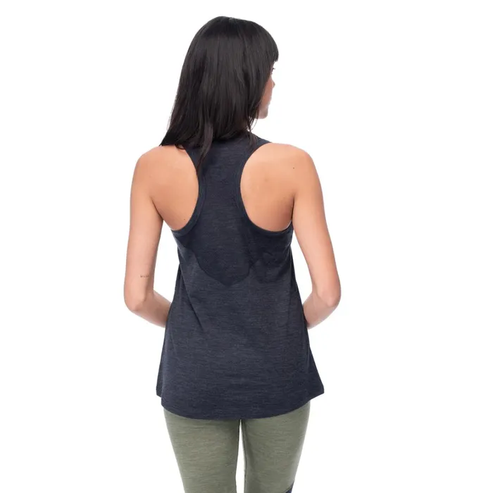 Bergans Of Norway Wool TShirts And Tops InnerLight W Singlet Solid Charcoal 8211 Women