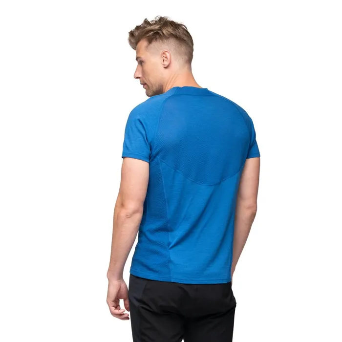 Bergans Of Norway Wool TShirts InnerLight Tee Dusty Space Blue 8211 Men