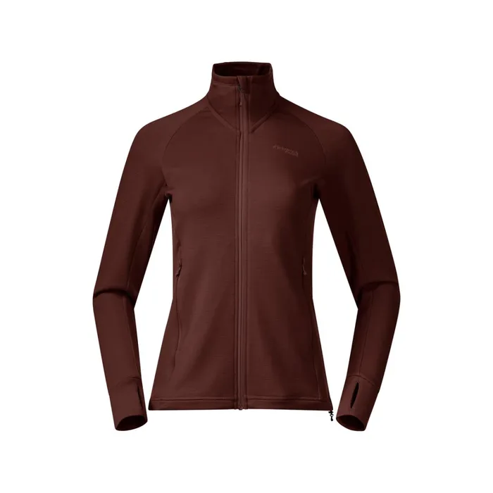 Bergans Of Norway Wool Ulstein Wool W Jacket Amarone Red 8211 Women