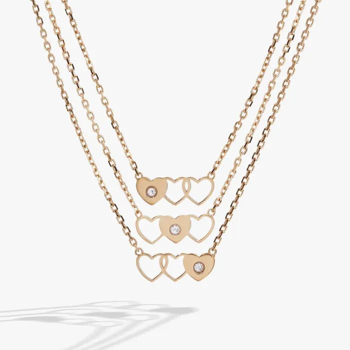 Best Friends BFF Heart Necklaces Set Of 3 14kt Gold Over Sterling Silver Women Alex And Ani Necklaces Best Friends BFF Heart Necklaces Set Of 3 14kt Gold Over Sterling Silver Women Alex And Ani Necklaces
