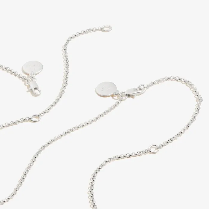 Best Friends Charm Necklace Set Of 2 Silver Women Alex And Ani Love Best Friends Charm Necklace Set Of 2 Silver Women Alex And Ani Love