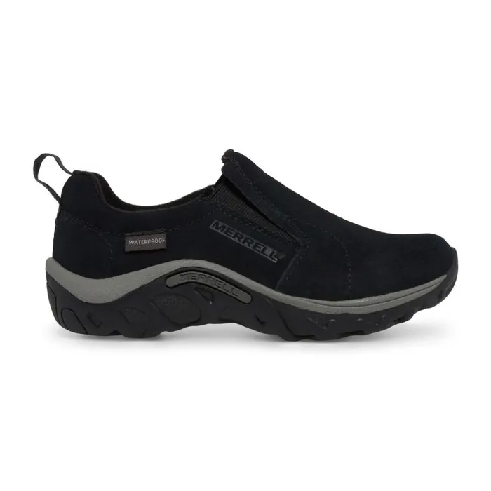 Big Jungle Moc Frosty Waterproof Black Kids Merrell Wide Widths