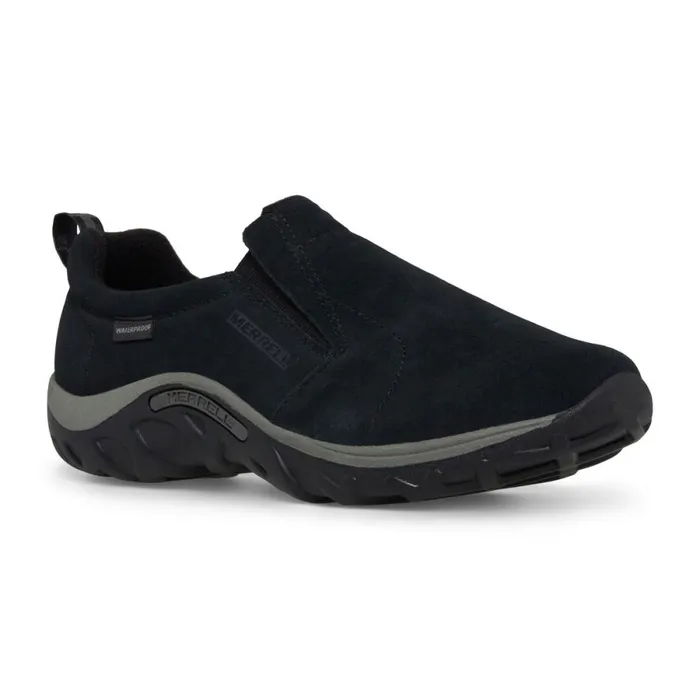 Big Jungle Moc Frosty Waterproof Black Kids Merrell Wide Widths