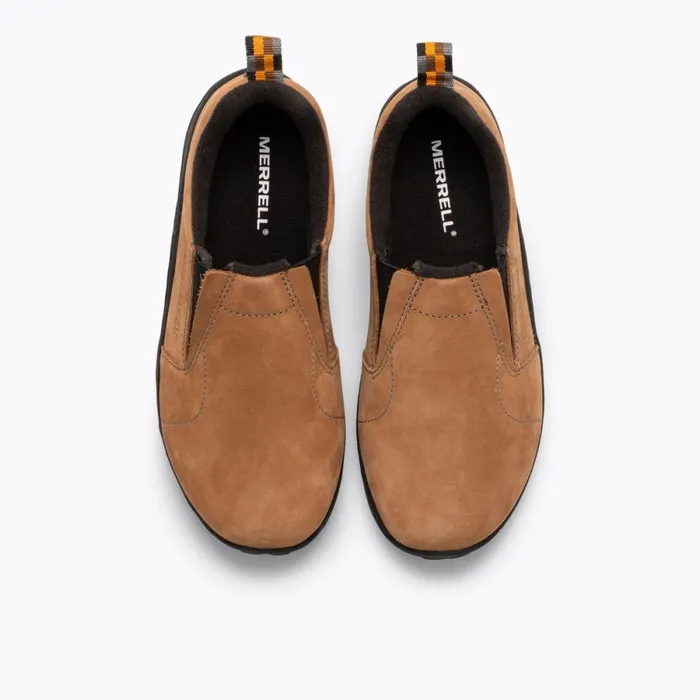 Big Jungle Moc Nubuck Brown Nubuck Kids Merrell Easy On Easy Off