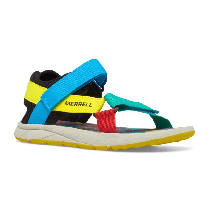 Big Kahuna Web Sandal 20 Multi Kids Merrell Sandals