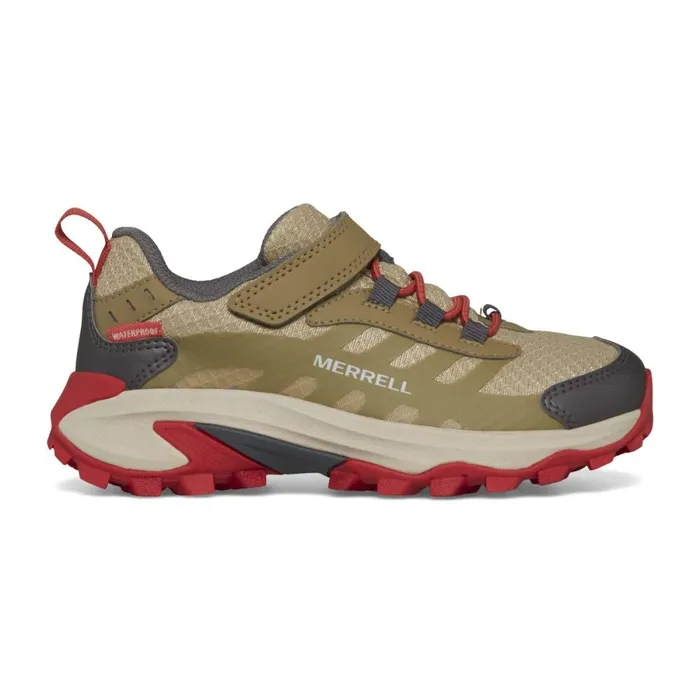 Big Moab Speed 2 Low AC Waterproof Coyote Kids Merrell Sneakers