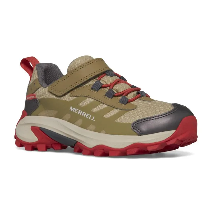 Big Moab Speed 2 Low AC Waterproof Coyote Kids Merrell Sneakers