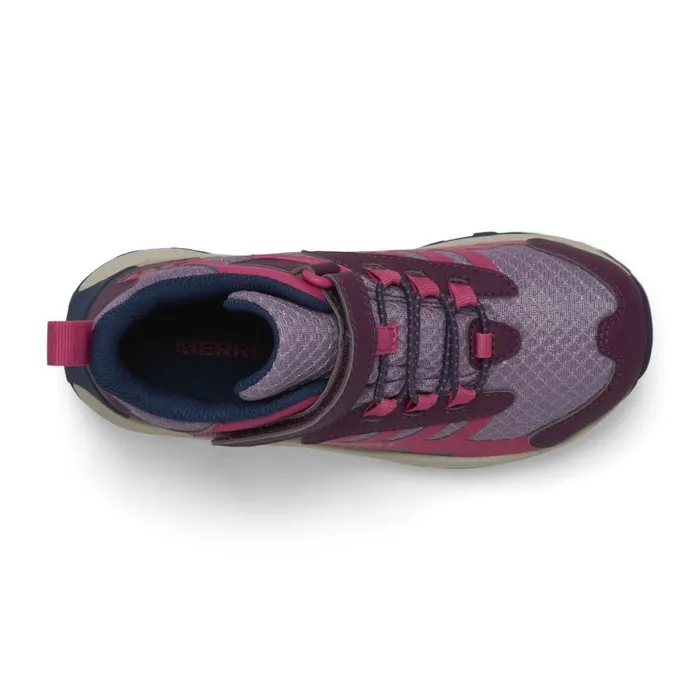 Big Moab Speed Mid 2 AC Waterproof Berry Kids Merrell Boots