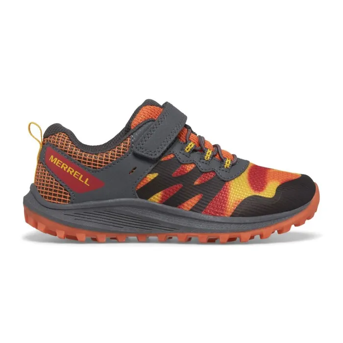 Big Nova 3 Sneaker Blackorange Kids Merrell Sneakers