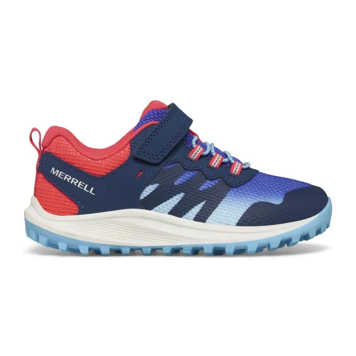 Big Nova 3 Sneaker Bluenavyfucshia Kids Merrell Sneakers