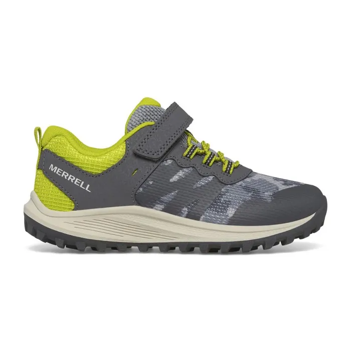 Big Nova 3 Sneaker Greylime Kids Merrell Sneakers