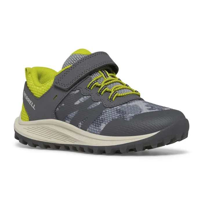 Big Nova 3 Sneaker Greylime Kids Merrell Sneakers