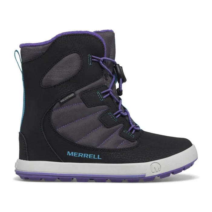 Big Snow Bank 40 Waterproof Boot Blackpurpleturquoise Kids Merrell Winter Boots