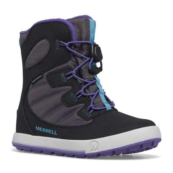 Big Snow Bank 40 Waterproof Boot Blackpurpleturquoise Kids Merrell Winter Boots