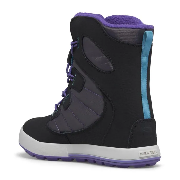 Big Snow Bank 40 Waterproof Boot Blackpurpleturquoise Kids Merrell Winter Boots