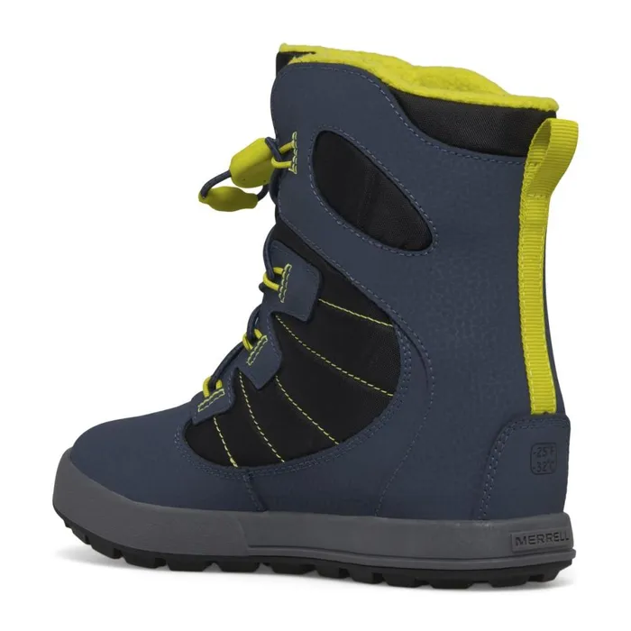 Big Snow Bank 40 Waterproof Boot Navylime Kids Merrell Winter Boots