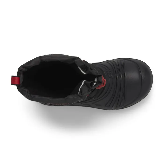 Big Snow Quest Lite 30 Waterproof Blackgreyred Kids Merrell Winter Boots