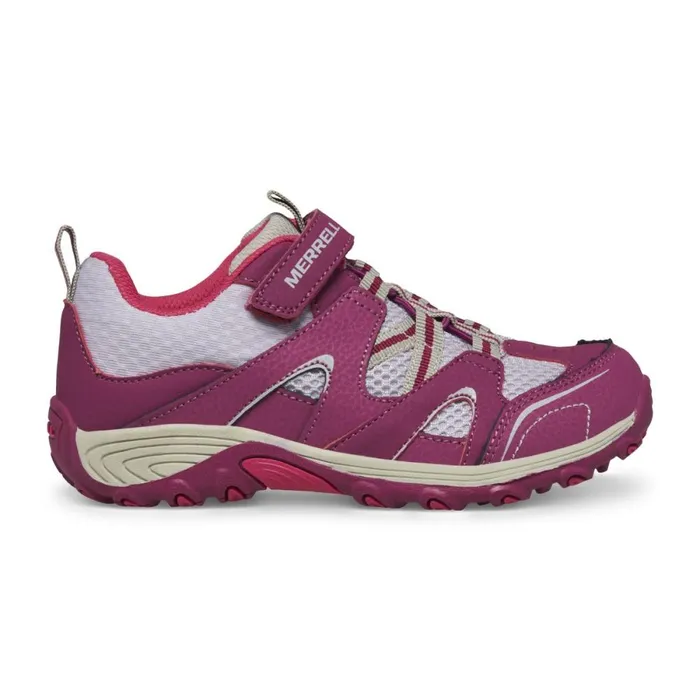 Big Trail Chaser Shoe Berrygrey Kids Merrell Sneakers