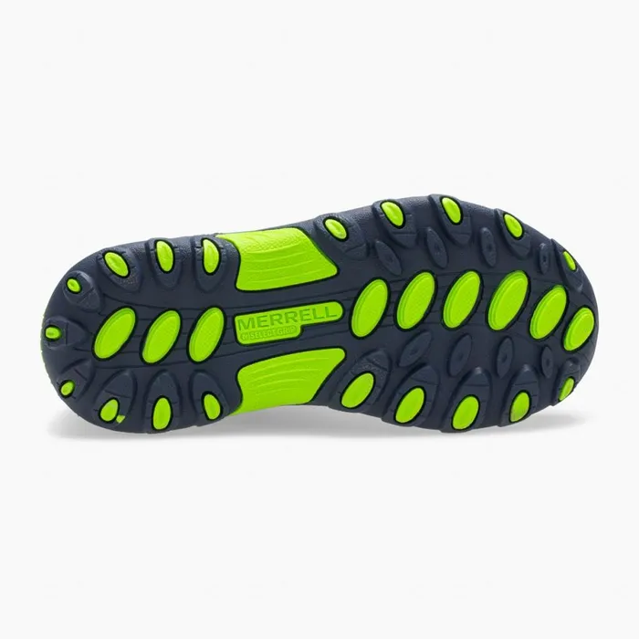 Big Trail Chaser Shoe Navygreen Kids Merrell Sneakers