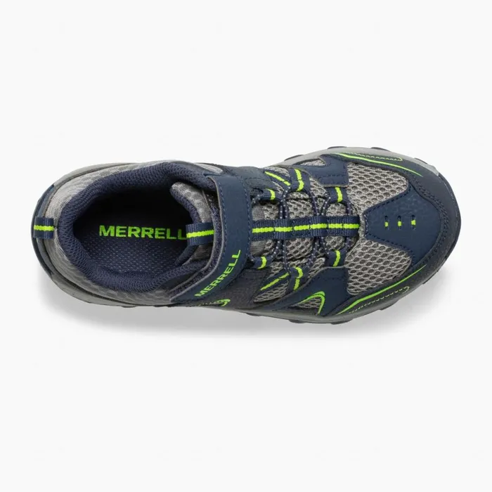 Big Trail Chaser Shoe Navygreen Kids Merrell Sneakers