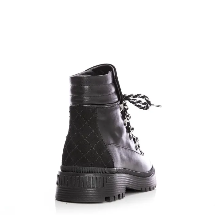 Black Boots Women Moda In Pelle Analeece Black Leather