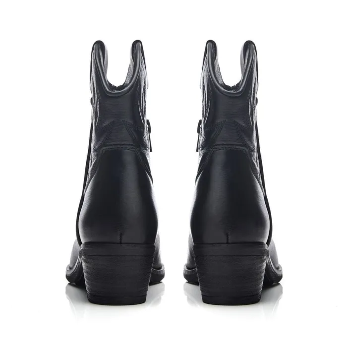 Black Boots Women Moda In Pelle Bettsie Black Leather