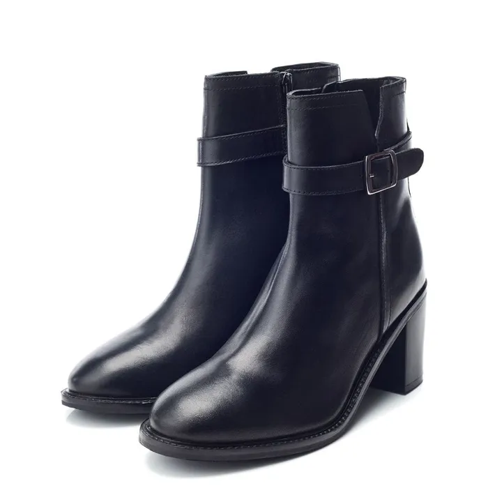 Black Boots Women Moda In Pelle Bsoleful BPhilippa Black Leather
