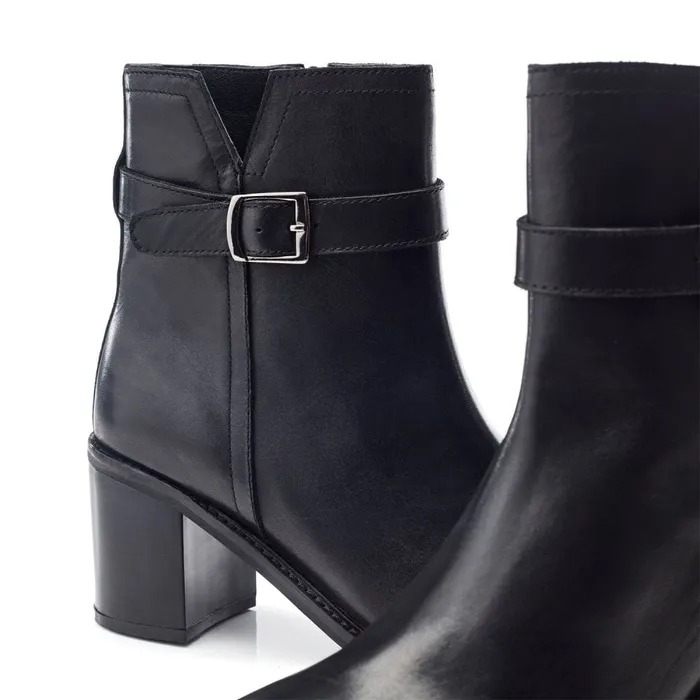 Black Boots Women Moda In Pelle Bsoleful BPhilippa Black Leather