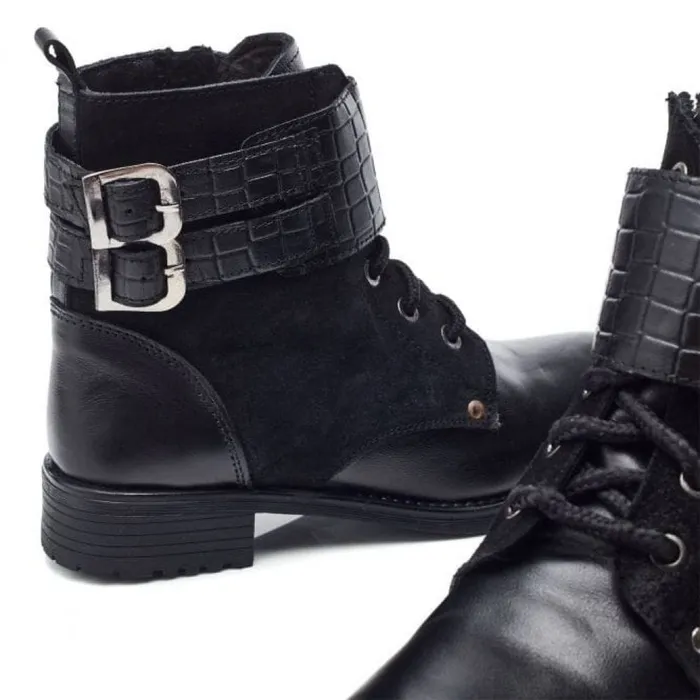 Black Boots Women Moda In Pelle M By Moda Mauvaise Black Leather